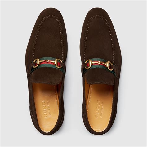 white mens gucci horsebit loafer|Gucci suede loafers men.